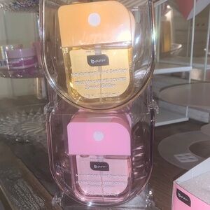 b•pure Pink and Orange Hand Sanitizer Set of two